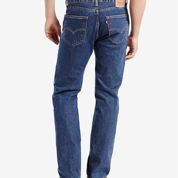 Levi's 505 Men's Regular Fit Straight Leg - Picture 5 of 6